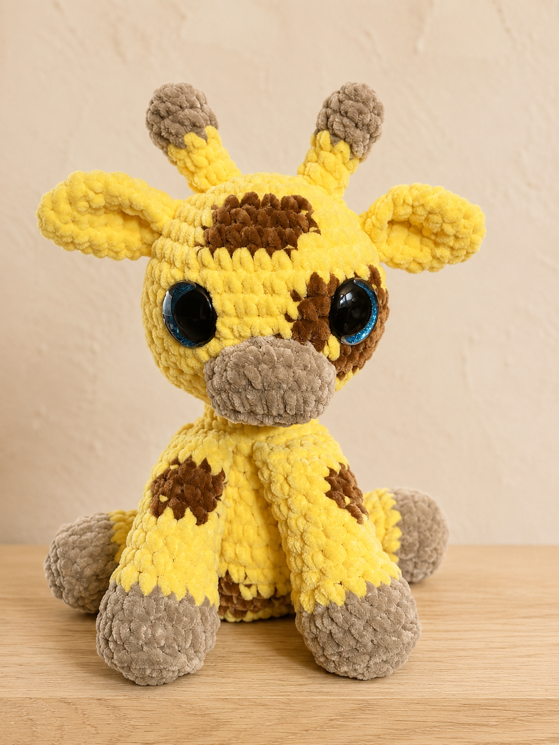 Handmade Crochet Giraffe Plushie