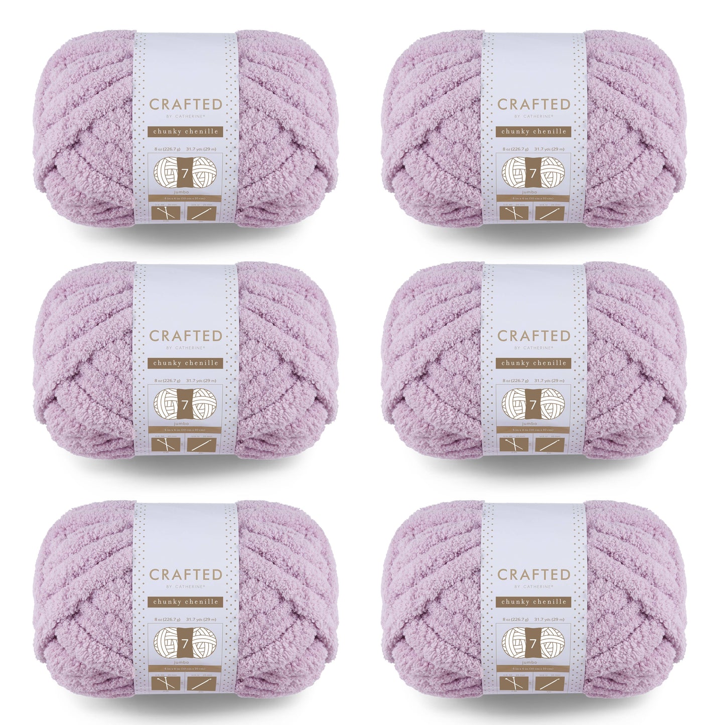 Chunky Chenill Yarn | 8oz/227g | Jumbo #7