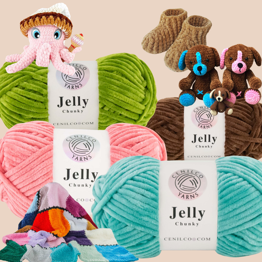 Chenille Super Bulky Yarns|Finest Quality