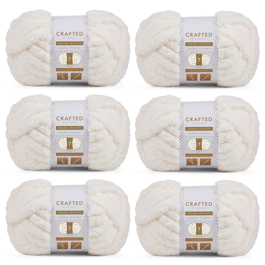 Chunky Chenill Yarn | 8oz/227g | Jumbo #7
