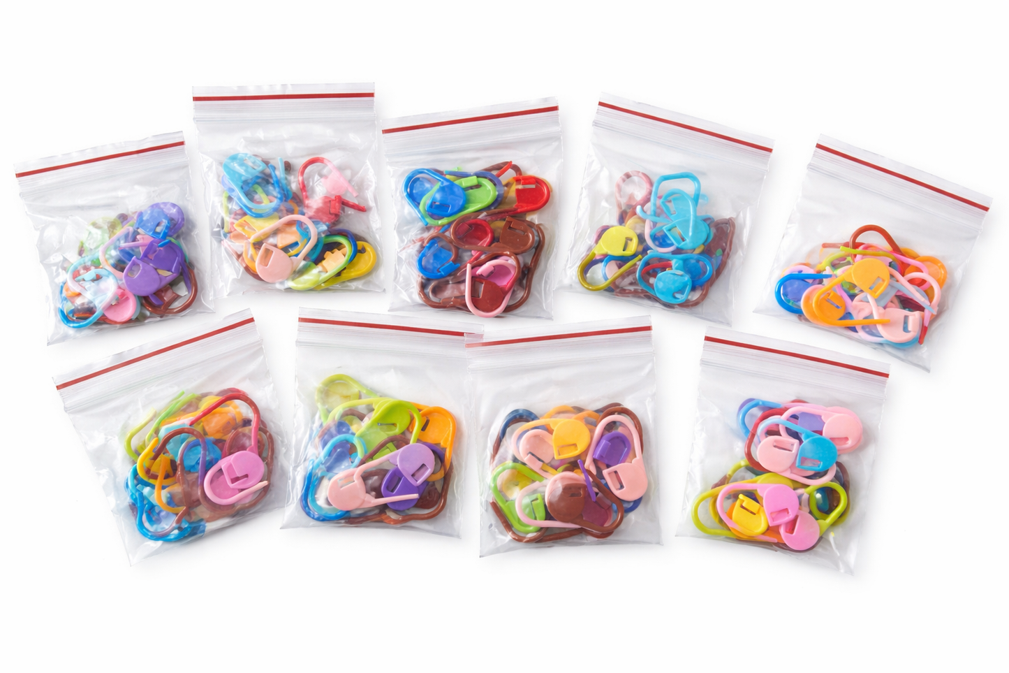 Colorful Locking Stitch Markers | Crochet & Knitting Stitch Markers