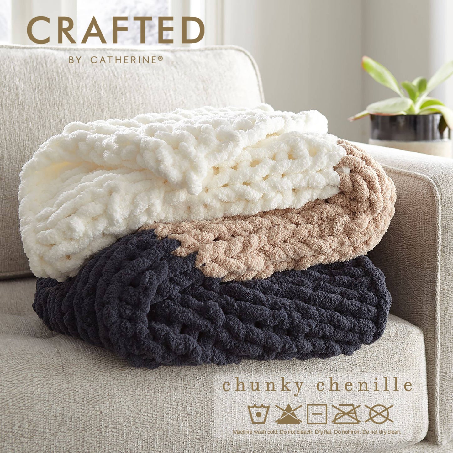 Chunky Chenill Yarn | 8oz/227g | Jumbo #7