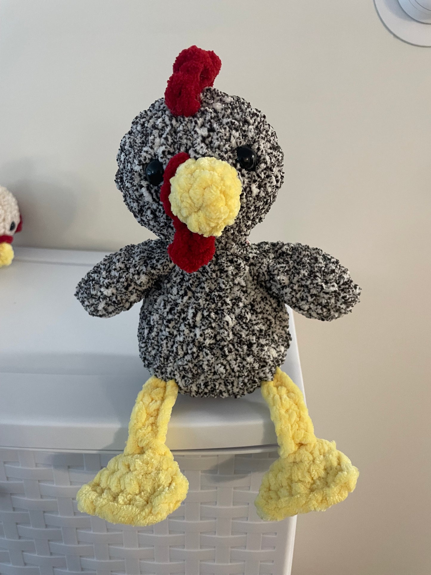 Sitting Chicken Plushie
