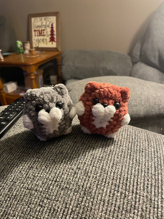 Mini Pocket Size Plushie-Cat