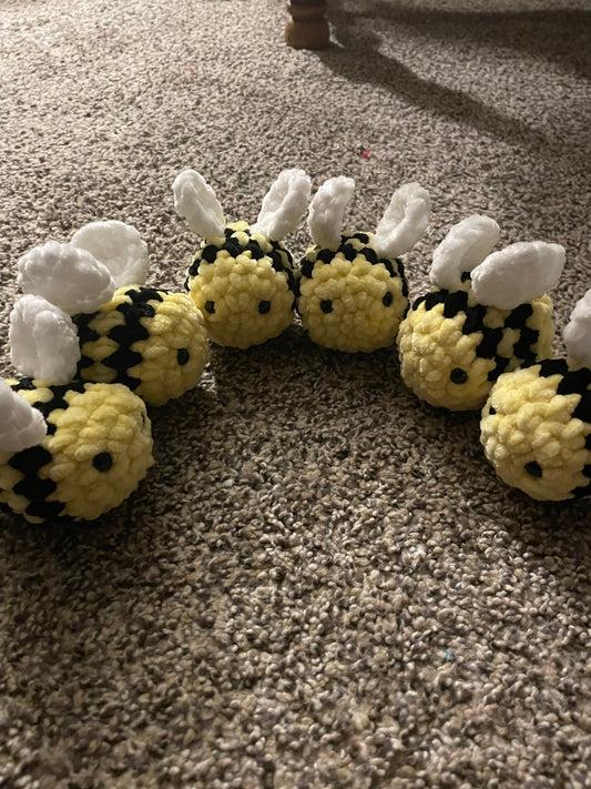 Mini Pocket Size Plushie-Bumblebee