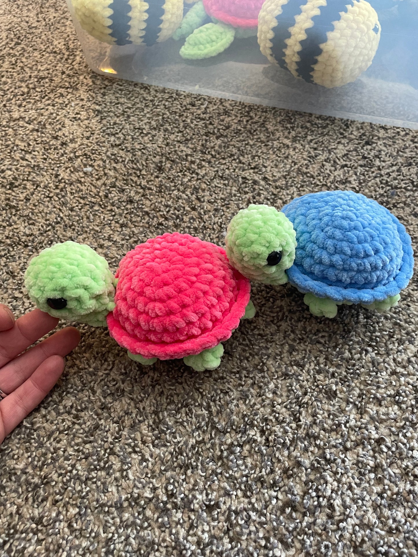 Mini Turtle Plushie