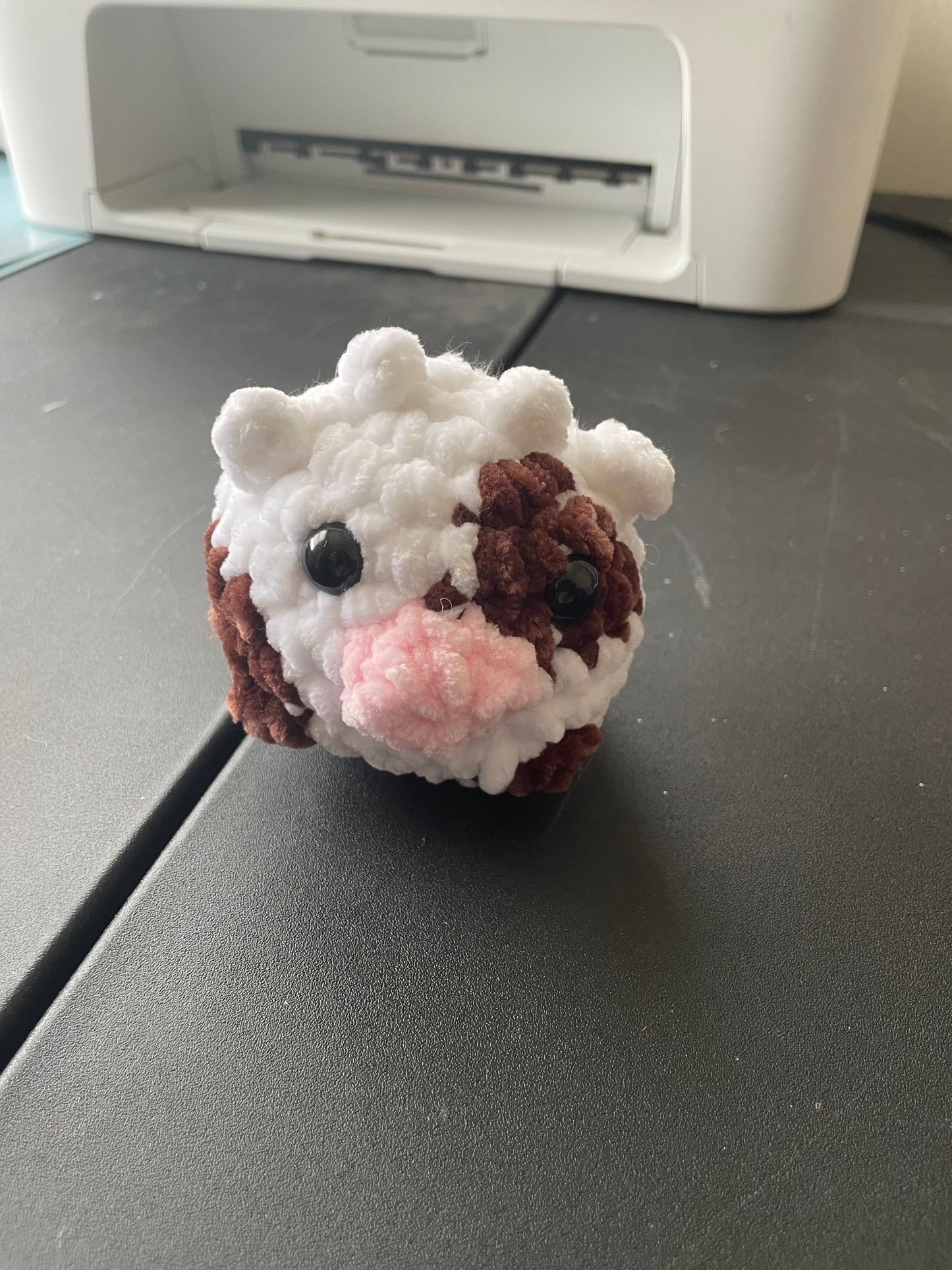Mini Pocket Size Plushie-Cow