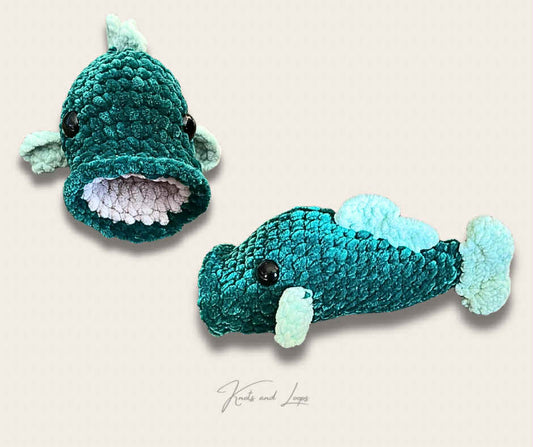 Large Mouth Bass Plushie