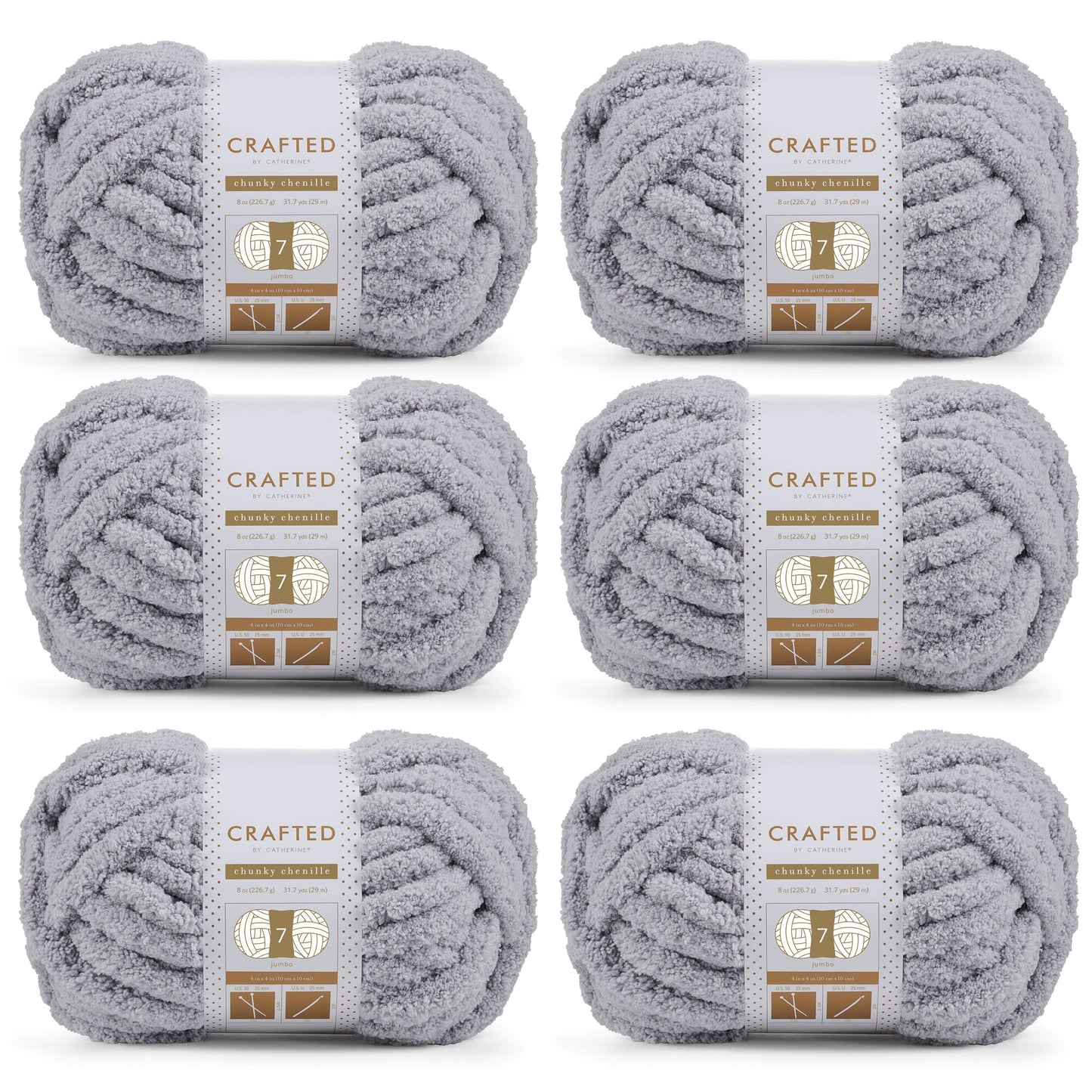 Chunky Chenill Yarn | 8oz/227g | Jumbo #7